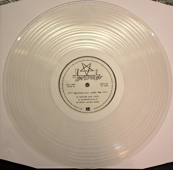 Tormentor (8) : Blitzkrieg Demo '84 (12", Ltd, RE, RP, Cle)