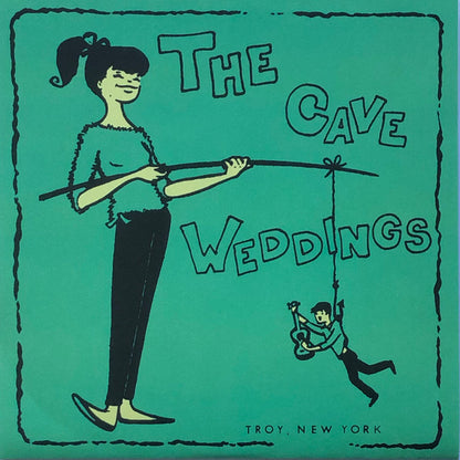 The Cave Weddings : Bring Your Love (7", Single, Ltd, Gol)