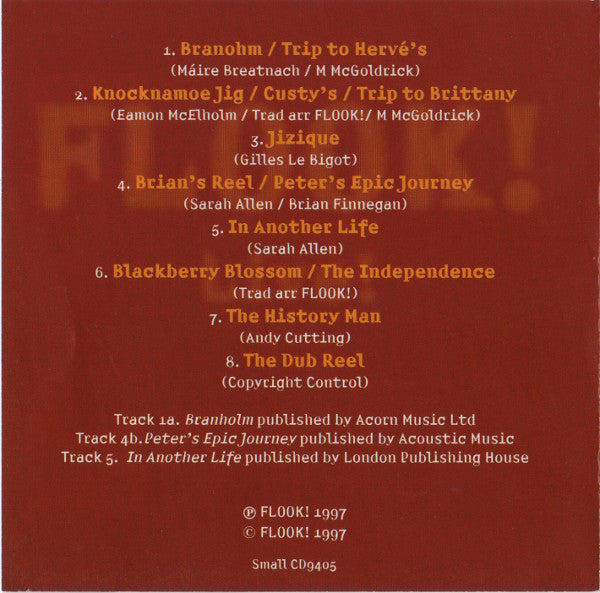 Flook!* : Live! (CD, Album)