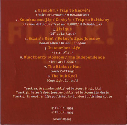 Flook!* : Live! (CD, Album)