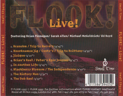Flook!* : Live! (CD, Album)