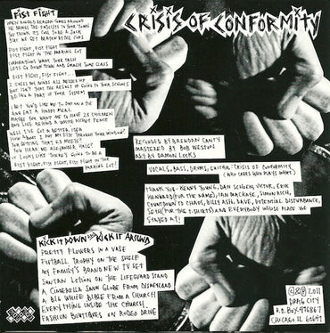 Crisis Of Conformity : Fist Fight! (7")