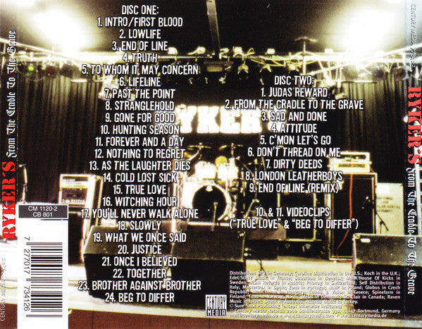 Ryker's : From The Cradle To The Grave (CD + CD, Enh)