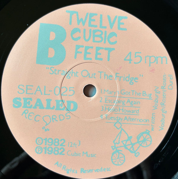 Twelve Cubic Feet : Straight Out The Fridge (LP, Album, Ltd, RE)