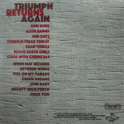 Shazy Hade : Triumph Returns Again (LP, M/Print)