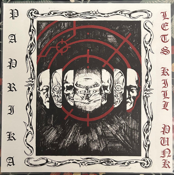 Paprika (6) : Let's Kill Punk (12", Album, Ltd, Whi)