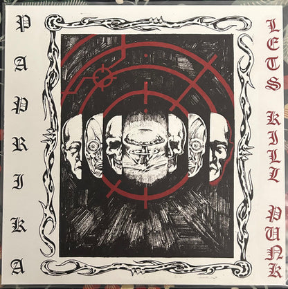 Paprika (6) : Let's Kill Punk (12", Album, Ltd, Whi)