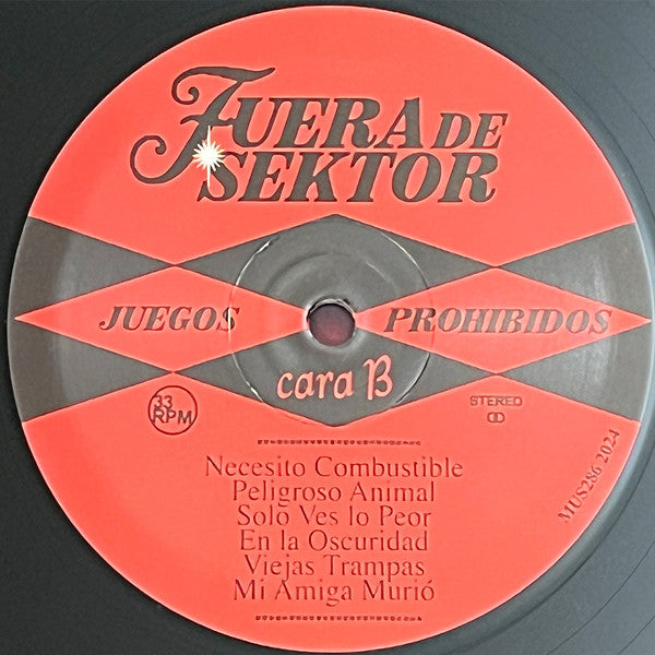 Fuera de Sektor : Juegos Prohibidos (LP, Album)