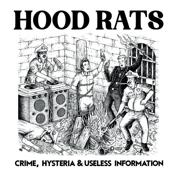 Hood Rats (3) : Crime, Hysteria & Useless Information (LP, Album)