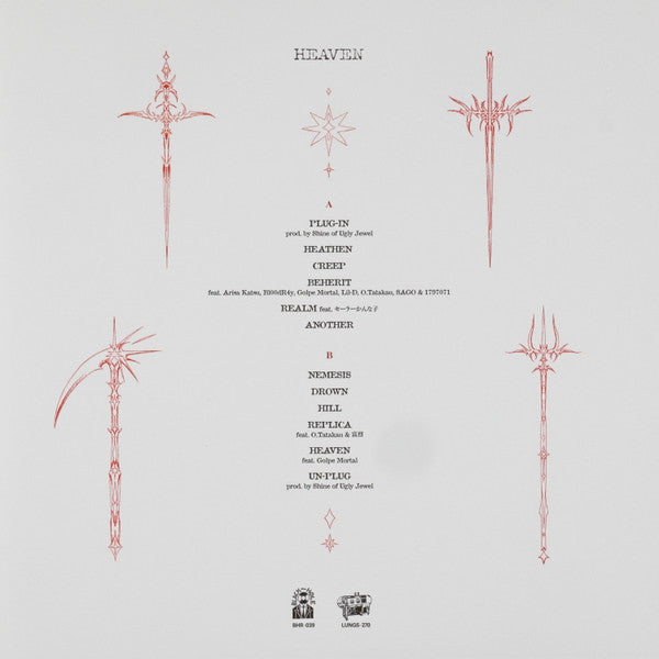 Klonns : Heaven (12", Album, Red)
