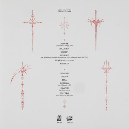 Klonns : Heaven (12", Album, Red)