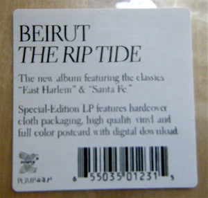 Beirut : The Rip Tide (LP, Album, Ltd, Cle)