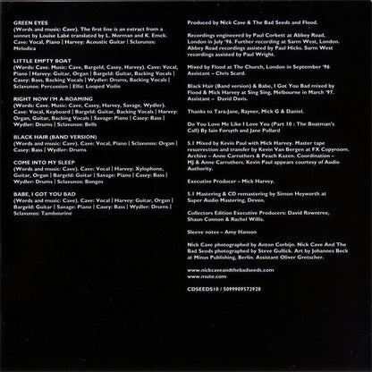 Nick Cave & The Bad Seeds : The Boatman's Call (CD, Album, RE, RM + DVD-V, Multichannel, NTSC)