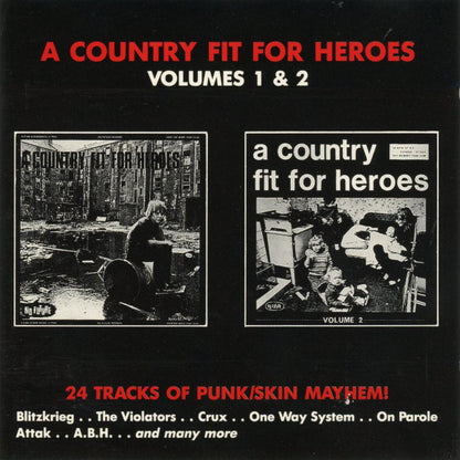 Various : A Country Fit For Heroes - Volumes 1&2 (CD, Comp)