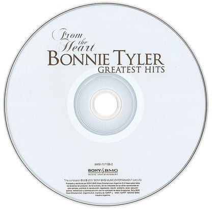 Bonnie Tyler : From The Heart - Bonnie Tyler Greatest Hits (CD, Comp)