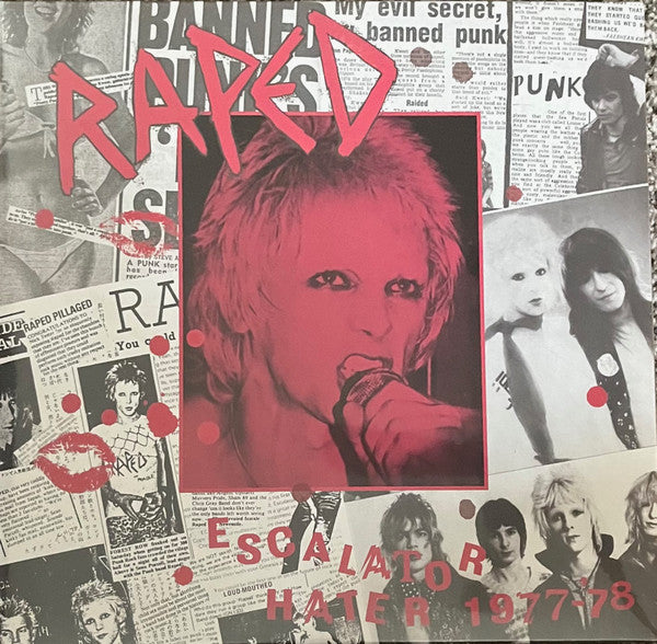 Raped : Escalator Hater 1977-'78 (LP, Comp)