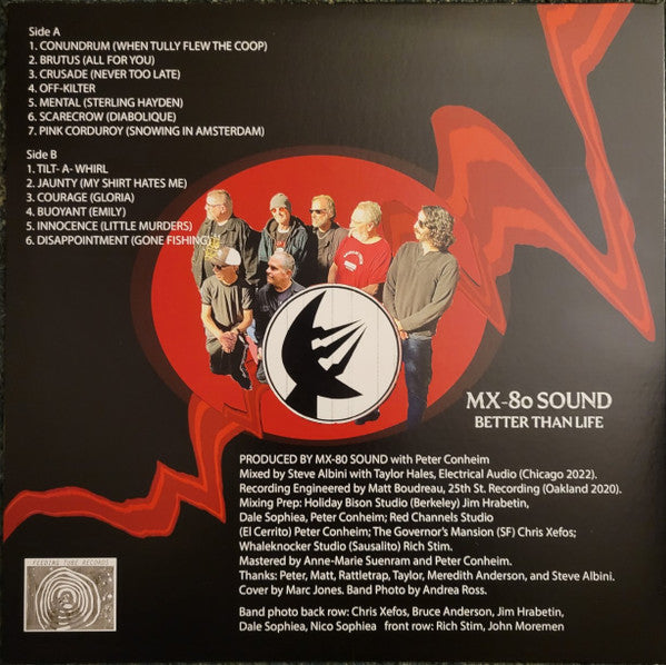 MX-80 Sound : Better Than Life (LP)
