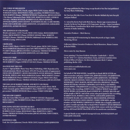 Nick Cave And The Bad Seeds* : Murder Ballads (CD, Album, RE, RM + DVD-V, Multichannel, NTSC)