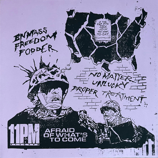 Armor (3) : Afraid Of What's To Come (12", Ltd, Yel)