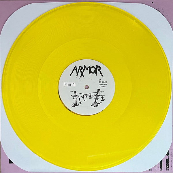 Armor (3) : Afraid Of What's To Come (12", Ltd, Yel)