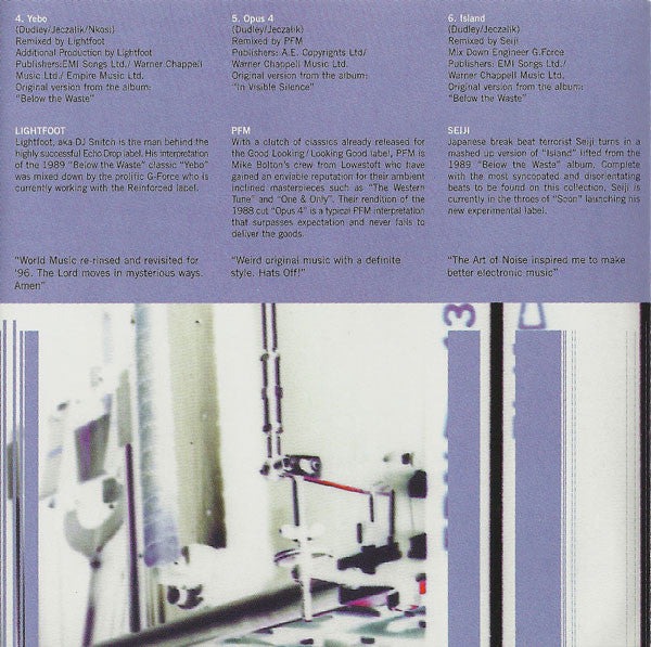Art Of Noise* : The Drum And Bass Collection (CD, Album)