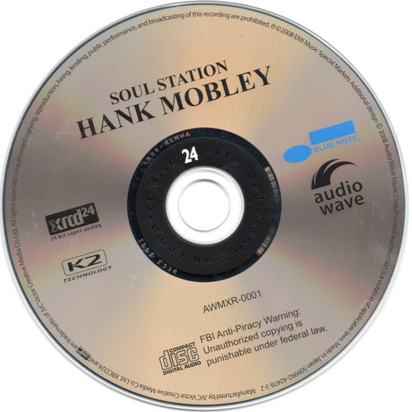 Hank Mobley : Soul Station (XRCD, Album, RE)