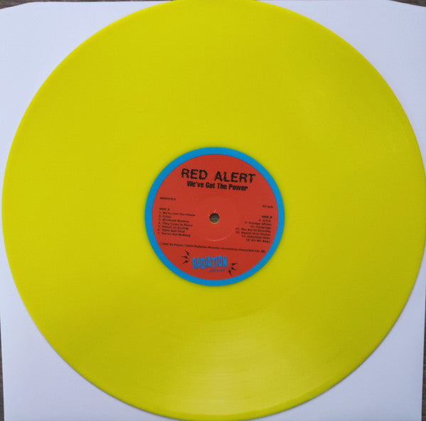 Red Alert (3) : We've Got The Power (12", Album, RE, Yel)