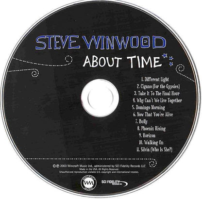 Steve Winwood : About Time (CD, Album + CD, Bon + Ltd)