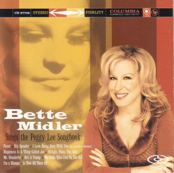 Bette Midler : Sings The Peggy Lee Songbook (Hybrid, DualDisc, Album, NTSC)