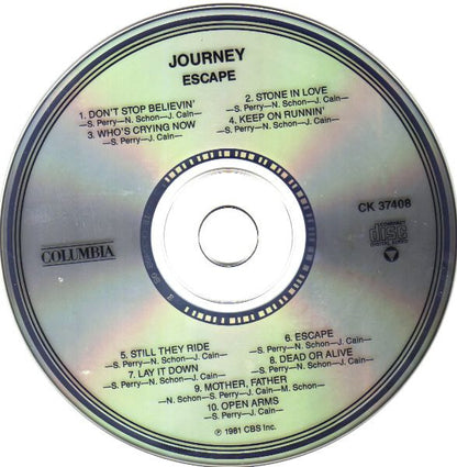 Journey : Escape (CD, Album, RE)