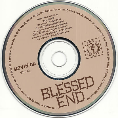 Blessed End : Movin' On (CD, Album, RE, RM)
