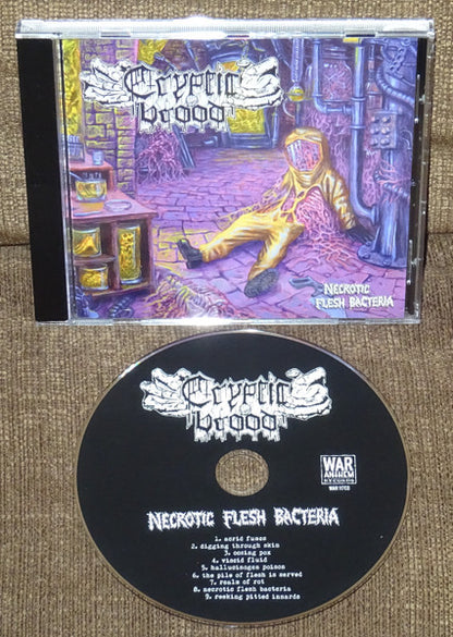Cryptic Brood : Necrotic Flesh Bacteria (CD, Album)