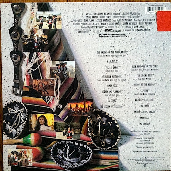 Various : ¡Three Amigos! (Original Motion Picture Soundtrack) (LP, Album)