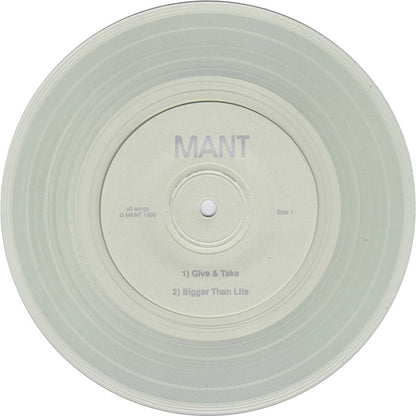 Mant : Cruising For Grey (7", Cle)