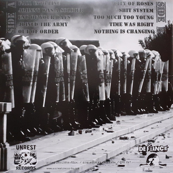 Defiance (2) : Out Of Order (LP, Album)