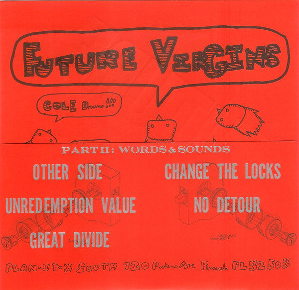 Future Virgins : Part II: Words & Sounds (7", EP)