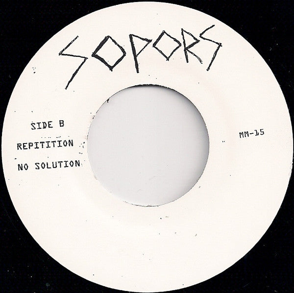 Sopors : Sopors Sopors Sopors (7", EP)