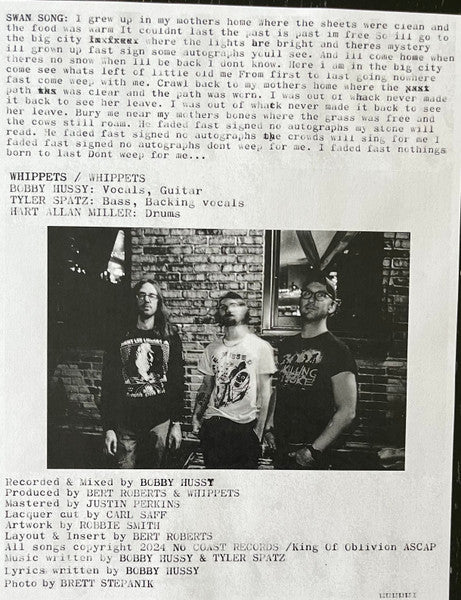 Whippets : Whippets (LP, Album)