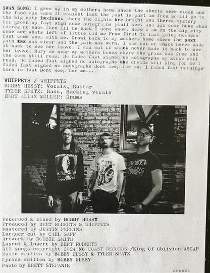 Whippets : Whippets (LP, Album)