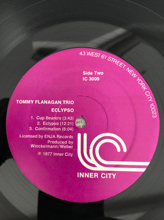 Tommy Flanagan Trio : Eclypso (LP, Album)