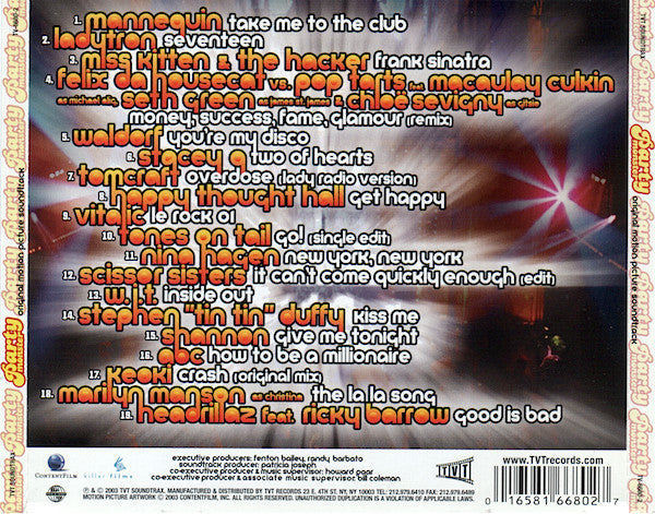 Various : Party Monster (Original Motion Picture Soundtrack) (CD, Comp)