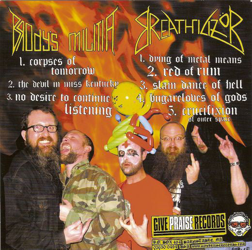 Brody's Militia / Breathilizor : Breathilizör / Brody's Militia (7")