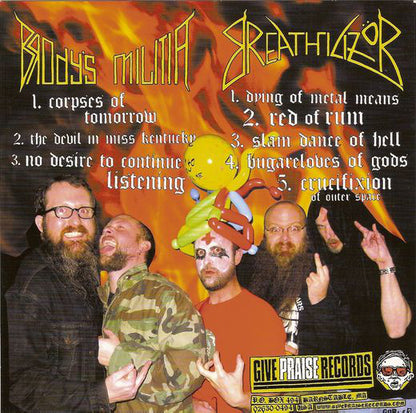 Brody's Militia / Breathilizor : Breathilizör / Brody's Militia (7")