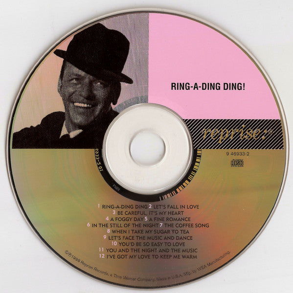 Frank Sinatra : Ring-A-Ding Ding! (CD, Album, RE, RM, Com)