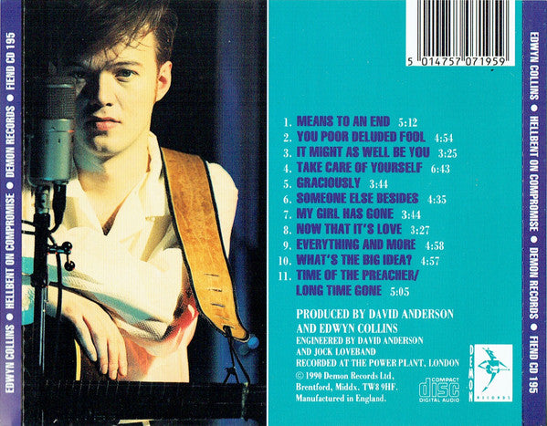 Edwyn Collins : Hellbent On Compromise (CD, Album, RE, RP)