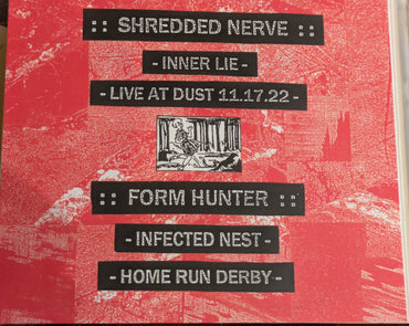 Shredded Nerve / Form Hunter : Shredded Nerve / Form Hunter (CD, RE)