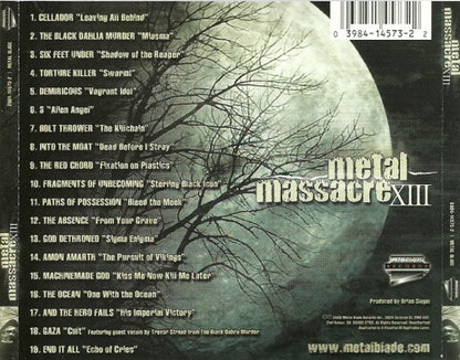 Various : Metal Massacre XIII (CD, Comp)