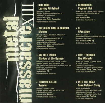 Various : Metal Massacre XIII (CD, Comp)