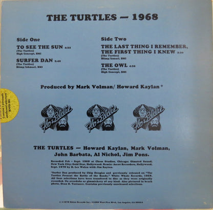 The Turtles : 1968 (12", EP, Pic)