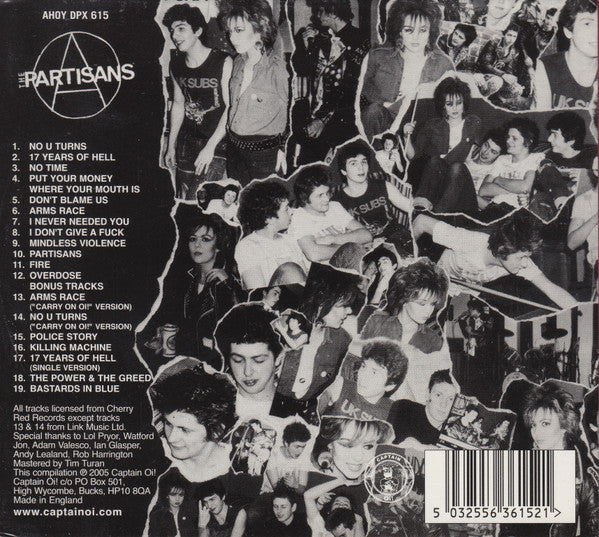 The Partisans : The Partisans (CD, Album, RE, Dig)